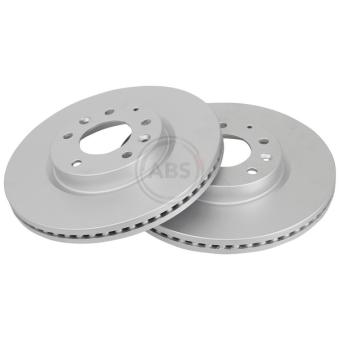 Jeu de 2 disques de frein avant A.B.S. OEM G33Y3325X Jeu de 2 disques de frein avant A.B.S. OEM G33Y3325X