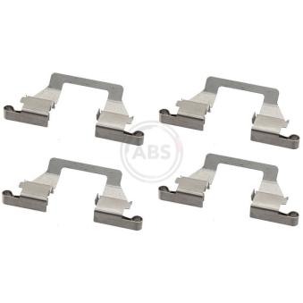 Kit d'accessoires, plaquette de frein à disque A.B.S. [1800Q]