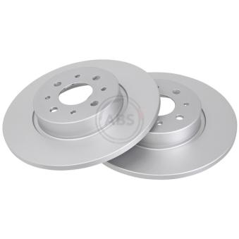 Jeu de 2 disques de frein arrière A.B.S. 18013 pour LANCIA DELTA 1.8 - 200cv