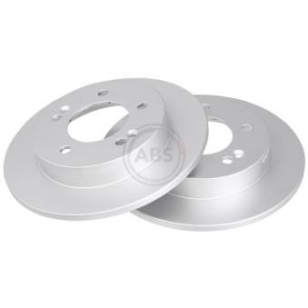 Jeu de 2 disques de frein arrière A.B.S. 18047 pour CUPRA ATECA 1.4 CRDi 75 - 75cv
