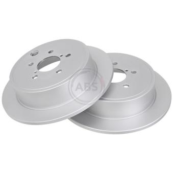 Jeu de 2 disques de frein arrière A.B.S. 18156