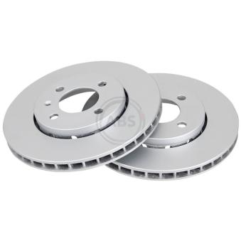 Jeu de 2 disques de frein avant A.B.S. [18158]