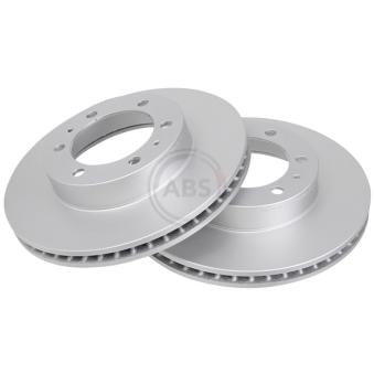 Jeu de 2 disques de frein avant A.B.S. OEM 435120K101