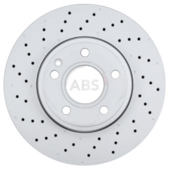 Jeu de 2 disques de frein avant A.B.S. OEM 2464212512
