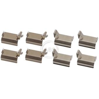 Kit d'accessoires, plaquette de frein à disque A.B.S. [1820Q]