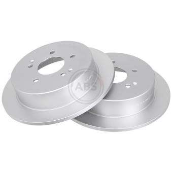 Jeu de 2 disques de frein arrière A.B.S. 18226 pour SSANGYONG XLV e-XGi Traction intégrale - 128cv