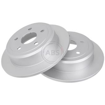 Jeu de 2 disques de frein arrière A.B.S. 18229 pour JEEP WRANGLER 2.8 CRD - 200cv