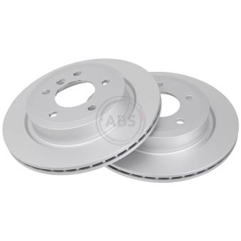 Jeu de 2 disques de frein arrière A.B.S. 18250 pour BMW Z4 sDrive 35 i - 306cv