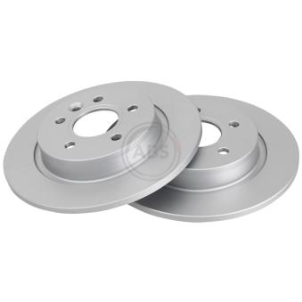 Jeu de 2 disques de frein arrière A.B.S. 18274 pour OPEL INSIGNIA 1.6 D - 110cv