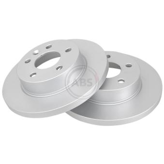 Jeu de 2 disques de frein avant A.B.S. 18296 pour MERCEDES-BENZ VITO 113 2.0 - 129cv