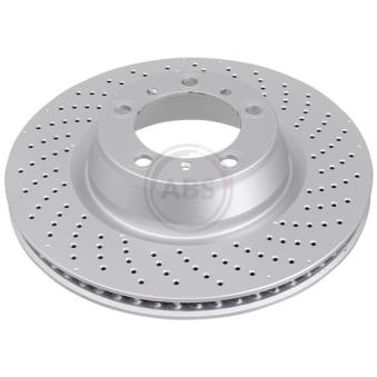 Disque de frein arrière droit A.B.S. 18321 pour PORSCHE 911 3.0 Carrera S - 450cv