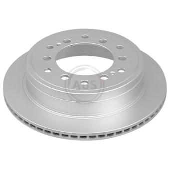 Jeu de 2 disques de frein arrière A.B.S. [18335]