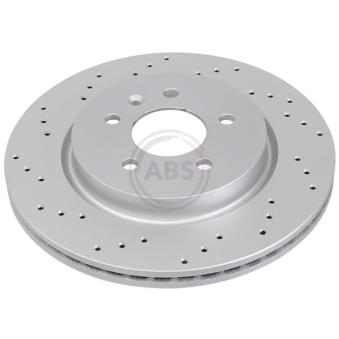Jeu de 2 disques de frein arrière A.B.S. OEM 13429575