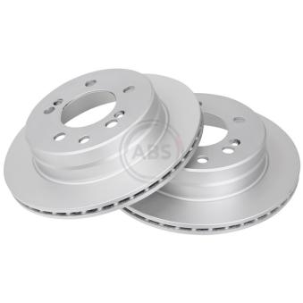 Jeu de 2 disques de frein arrière A.B.S. [18390]