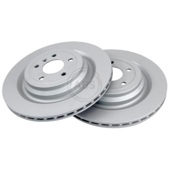 Jeu de 2 disques de frein arrière A.B.S. 18433 pour MERCEDES-BENZ GLE AMG 43 4-matic - 390cv