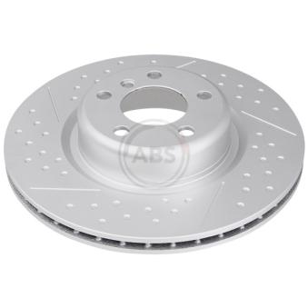 Jeu de 2 disques de frein arrière A.B.S. [18452]