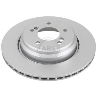 Jeu de 2 disques de frein arrière A.B.S. 18455 pour BMW Série 3 M3 CSL - 360cv