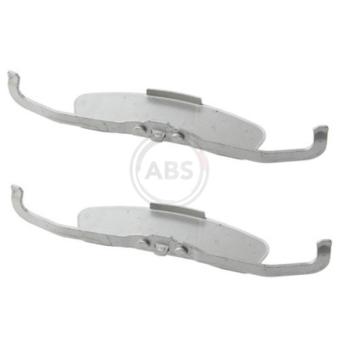 Kit d'accessoires, plaquette de frein à disque A.B.S. 1846Q pour VOLKSWAGEN SCIROCCO 2.0 TSI - 210cv Kit d'accessoires, plaquette de frein à disque A.B.S. 1846Q pour VOLKSWAGEN SCIROCCO 2.0 TSI - 210cv