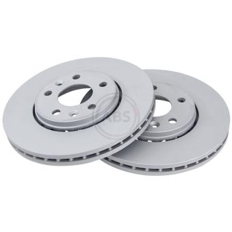 Jeu de 2 disques de frein avant A.B.S. [18476]