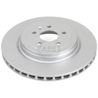 Jeu de 2 disques de frein arrière A.B.S. 18520 pour TESLA MODEL S P100D AWD - 772cv