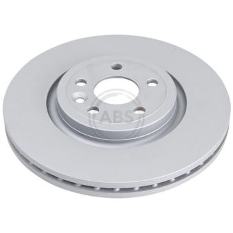 Jeu de 2 disques de frein avant A.B.S. 18556 pour JAGUAR XE P250 - 250cv