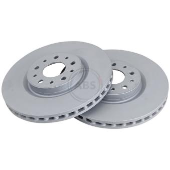 Jeu de 2 disques de frein avant A.B.S. [18585]
