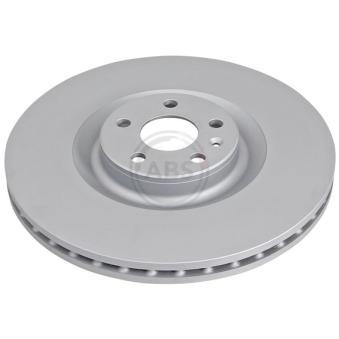 Jeu de 2 disques de frein avant A.B.S. 18591 pour VOLVO XC90 B5 Mild-Hybrid - 249cv