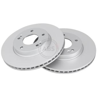 Jeu de 2 disques de frein avant A.B.S. OEM 51712G2100