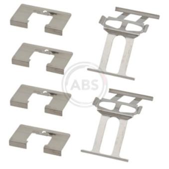 Kit d'accessoires, plaquette de frein à disque A.B.S. [1863Q]