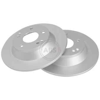 Jeu de 2 disques de frein arrière A.B.S. [18708]