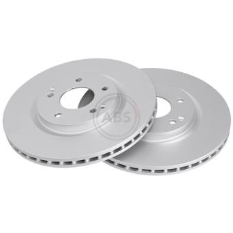 Jeu de 2 disques de frein avant A.B.S. OEM 4144135001