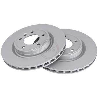 Jeu de 2 disques de frein arrière A.B.S. 18736 pour LAND ROVER DISCOVERY 3,0 P360 MHEV 4x4 - 360cv