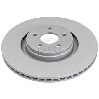 Jeu de 2 disques de frein avant A.B.S. [18740]