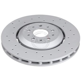 Jeu de 2 disques de frein avant A.B.S. 18794 pour ALFA ROMEO 4C 1.8 (960.CXB1A) - 241cv Jeu de 2 disques de frein avant A.B.S. 18794 pour ALFA ROMEO 4C 1.8 (960.CXB1A) - 241cv
