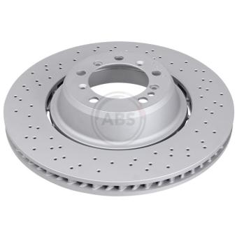 Disque de frein arrière gauche A.B.S. 18807 pour PORSCHE 911 4 GTS - 480cv