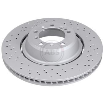Disque de frein arrière droit A.B.S. 18808 pour PORSCHE 911 4 GTS - 480cv