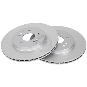 Jeu de 2 disques de frein arrière A.B.S. 18823 pour HYUNDAI SANTA FÉ 2.2 CRDi - 200cv