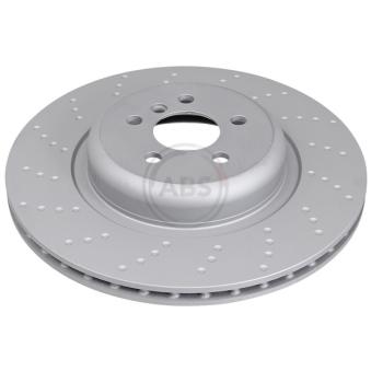 Disque de frein arrière gauche A.B.S. 18826 pour BMW Série 5 540 i - 360cv