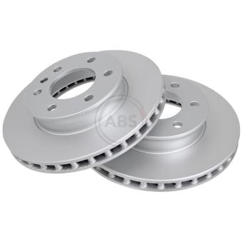Jeu de 2 disques de frein avant A.B.S. OEM 910421000007