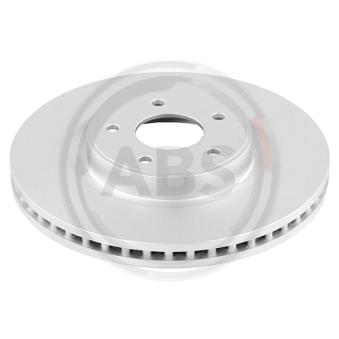 Jeu de 2 disques de frein avant A.B.S. 18847