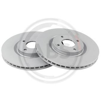 Jeu de 2 disques de frein avant A.B.S. OEM 2147409