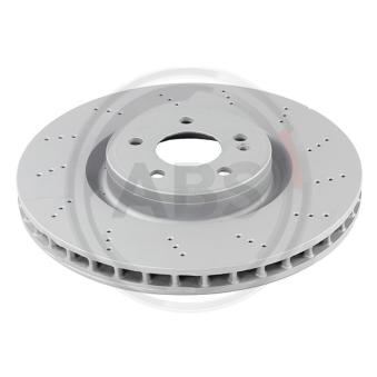 Jeu de 2 disques de frein avant A.B.S. 18850