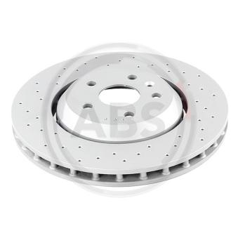 Jeu de 2 disques de frein avant A.B.S. 18895 pour OPEL INSIGNIA 2.8 V6 Turbo 4x4 OPC - 325cv Jeu de 2 disques de frein avant A.B.S. 18895 pour OPEL INSIGNIA 2.8 V6 Turbo 4x4 OPC - 325cv