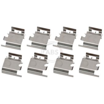 Kit d'accessoires, plaquette de frein à disque A.B.S. [1890Q]