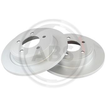 Jeu de 2 disques de frein arrière A.B.S. 18930