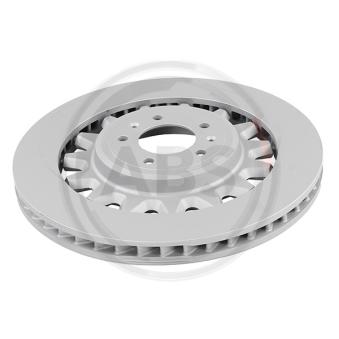 Jeu de 2 disques de frein avant A.B.S. 18951 pour PEUGEOT 308 1.6 GTi - 272cv