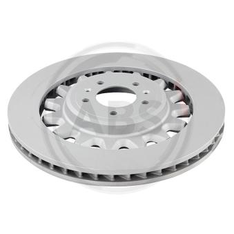 Jeu de 2 disques de frein avant A.B.S. 18952 pour PEUGEOT 308 1.6 GTi - 272cv