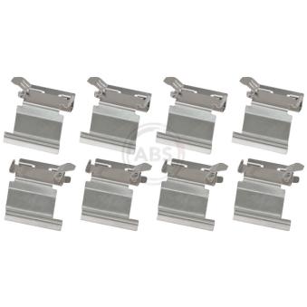 Kit d'accessoires, plaquette de frein à disque A.B.S. [1897Q]