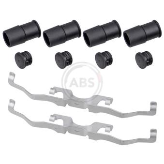 Kit d'accessoires, plaquette de frein à disque A.B.S. 1944Q pour FORD TRANSIT CONNECT 1.5 EcoBlue - 75cv