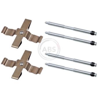 Kit d'accessoires, plaquette de frein à disque A.B.S. [1955Q]